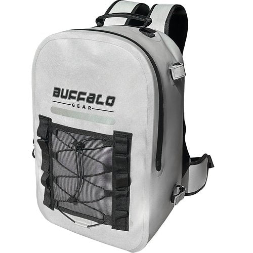 Buffalo Gear Waterproof Fishing Backpack With Rod Holder, 26L Fly Tackle Storage for Fishing