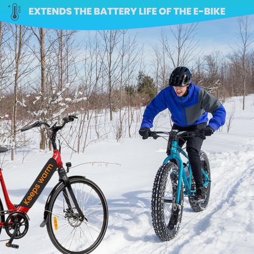 Besudo E-Bke Handlebar Cover and Battery Protective Cover - Ideal Protection for your E Bike for Transport