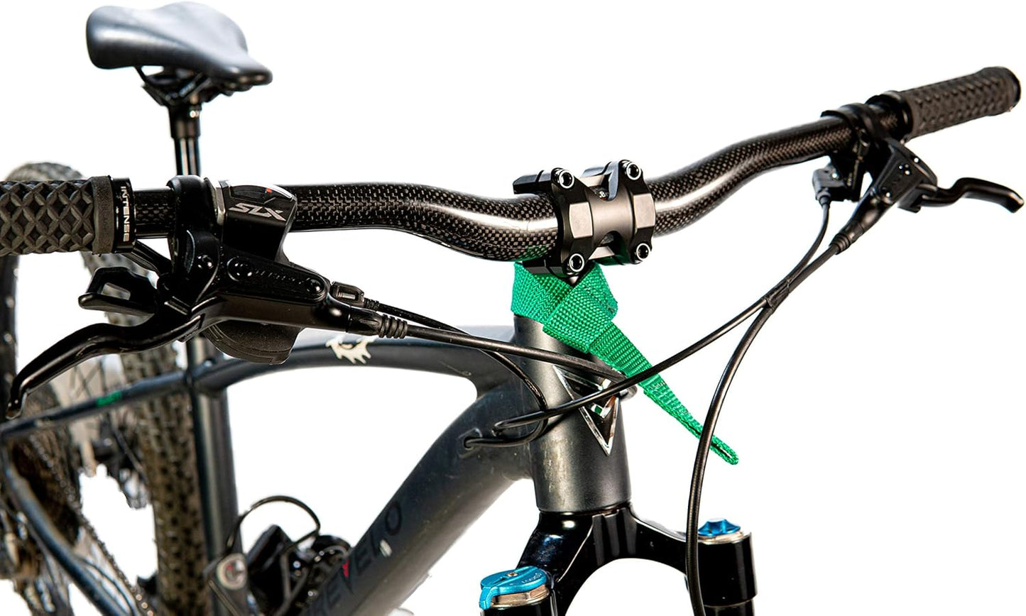 Quick Loop with Carabiner - Quickly Attach Adventure Tow Bungee to Any Bike Handlebar or Seat