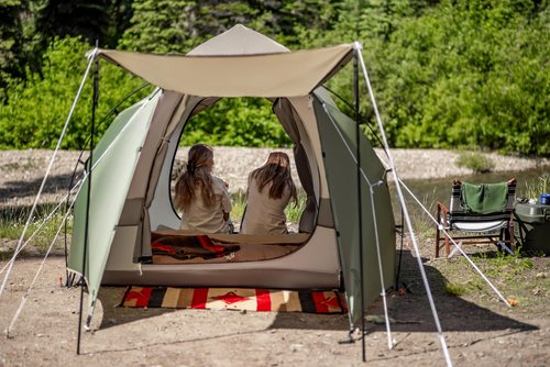 DOD 1Pull Dome Tent - 3 Person Waterproof Pop Up Tent for Camping and Backpacking - Easy Instant Setup