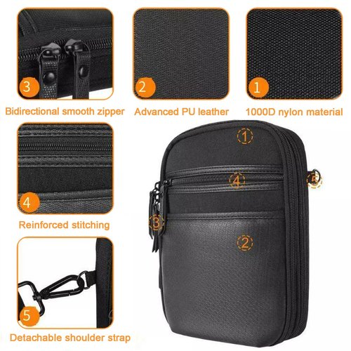 Outdoor Tactical Bag Shoulder Chest Pack,Military Sport Sling Shoulder Backpack for Concealed Carry of Handgun