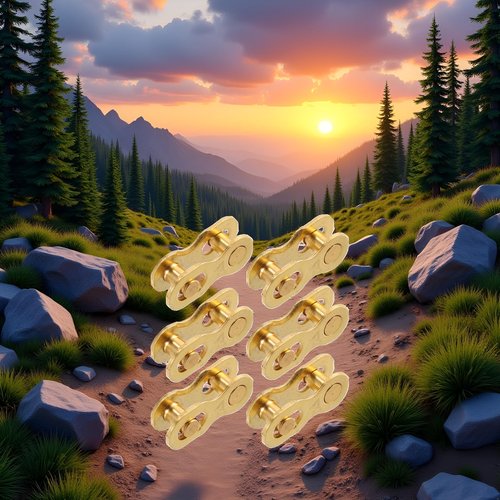 PurYupearl 5 Pairs 6/7/8 Speed Quick Link Bike Chain Repair Tool Mountain Bicycle Chain Joint Connector MTB Magic Buckle Missing Link Chains Drivetrain Components