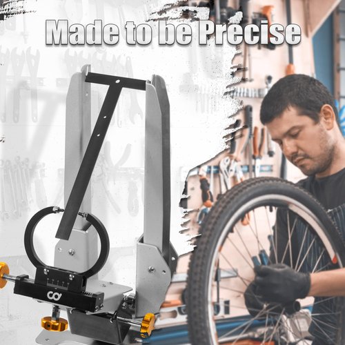 CyclingDeal Bicycle Centering Gauge for Wheel Truing Stand - Professional Bike Centering Maintenance Tool for Precision Rim Alignment