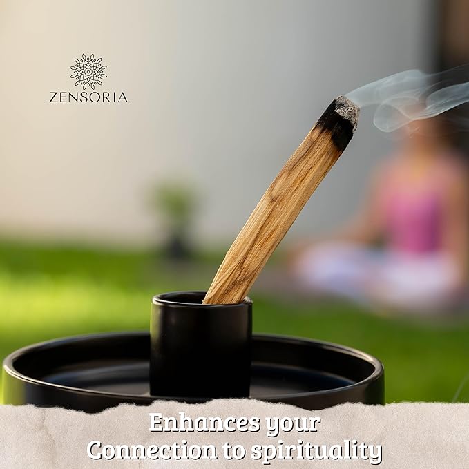 Palo Santo, 7-pack authentic and eco-friendly sticks from Ecuador, natural wood incense, sealed packaging, 100% natural, spiritual cleansing, aromatherapy, handmade by local artisans