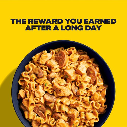 BIGHORN Mountain Food Chicken and Mushroom Marsala with Noodles - contains 6 packs | 12 servings | 210g Protein | 4,080 Calories - premium freeze dried meals for backpacking food - dehydrated camping food for backpacking meals - ideal camping meals - just