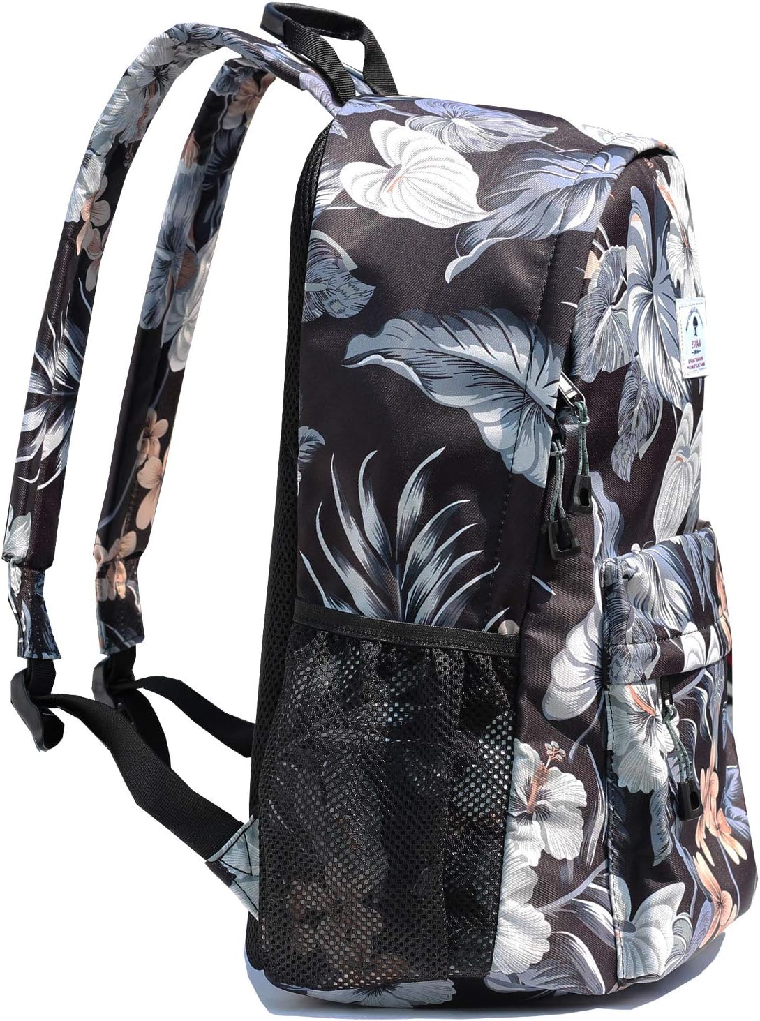 Original Floral Leaf Travel Backpack,Waterproof Gym Backpack Suitable for Travel,Gym,Shopping,Yoga,Hiking,Beach (I)