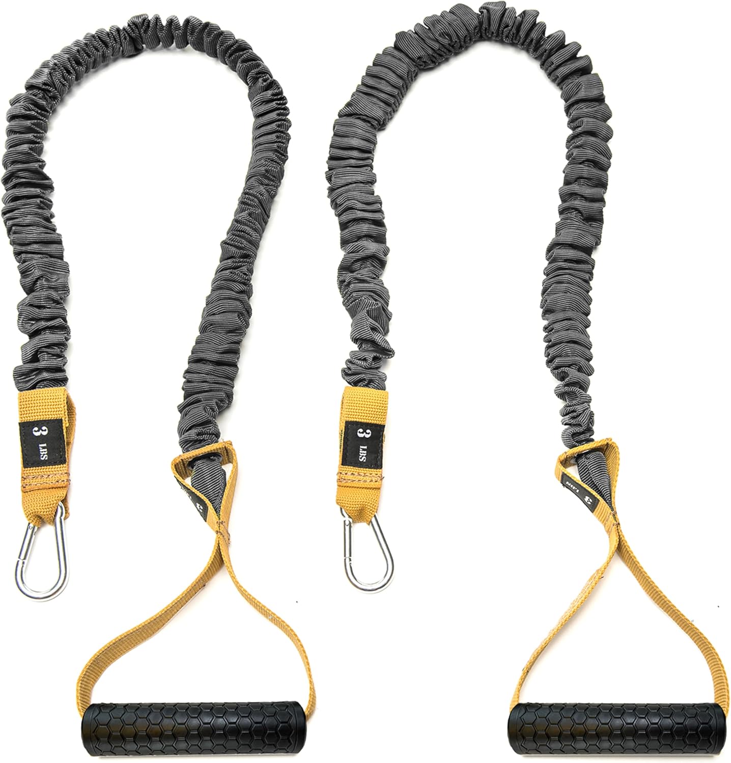 Resistance Cords - Cross Anchored Shoulder Exercise Bands - Ideal for Dynamic Warmups and Physical Rehab - One Pair of Cords - 4KOR Fitness