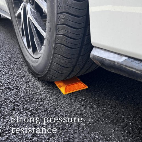 SWJLR 10 Pack 4 by 4 inch Driveway Reflectors, Driveways, Streets, Sidewalks and Asphalt Driveway Markers, Road Reflectors Great for Speed Bumps, Crosswalks, Highways, Driveways and Garages