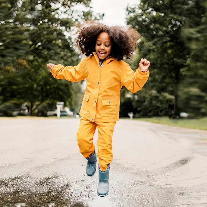 JAN & JUL Waterproof Fleece Lined Snow and Rain Pants for Toddlers and Kids