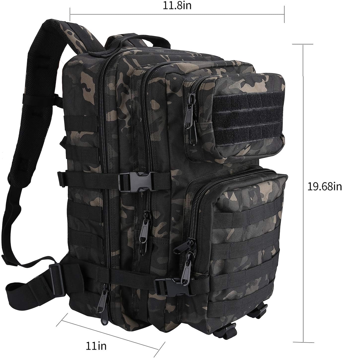 ProCase Tactical Backpack Bag 40L Large 3 Day Military Army Outdoor Assault Pack Rucksacks Carry Bag Backpacks