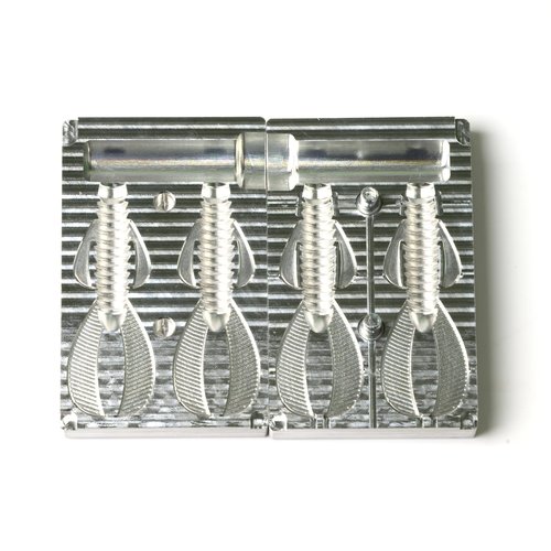 Soft Plastiс Molds Lure Making Injection Molds Fishing Lures Rage Ned Bug 2.5'' Aluminium