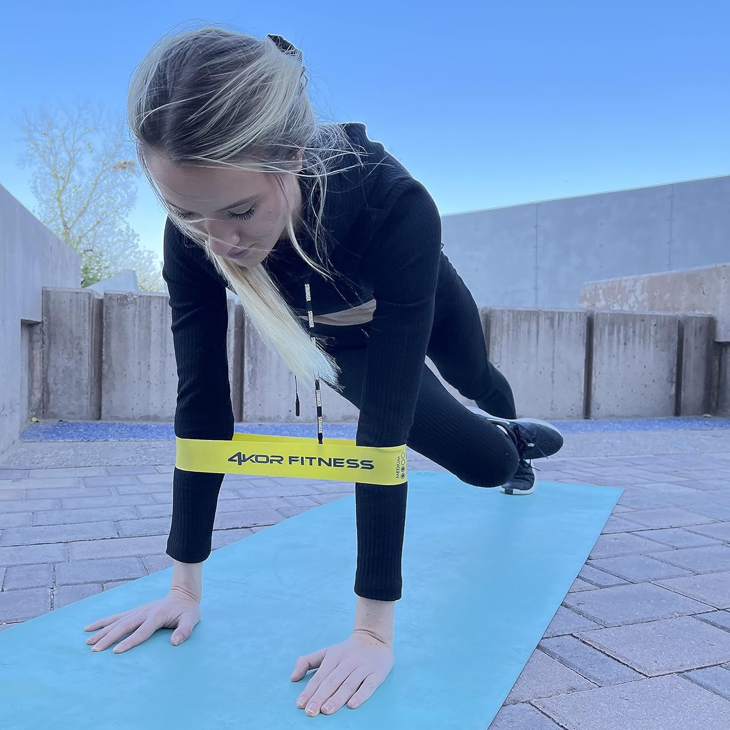 Resistance Loop Band Set, Perfect for Crossfit, Yoga, Physical Therapy, and Booty Building