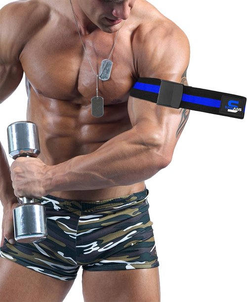 Exercise Obstruction Bands Blood Flow Resistance Bands Fitness Specially Muscle Growth Designed Pairs