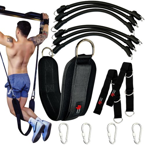 MuscleForge Pull Up Assistance Bands, Heavy Duty Assisted Pull Up Bands for Men & Women, Adjustable Resistance Aid for Chin-Ups, Strength Training, and Home Gym