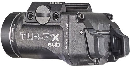 Streamlight 69407 TLR-7 X sub 500-Lumen 5000-Candela Weapon Light Designed Exclusively and Solely for 1913 Short, Includes Mounting Kit, Key, and Multi-Tool, Black
