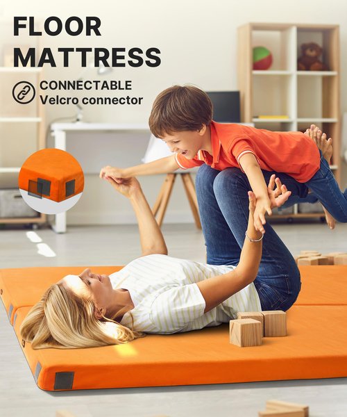 Floor GAIALOOP Memory Foam Futon Mattress Car Camping Bed Glamping Roll Up Mattress, Japanese Floor Sleeping Mat Camp Cot Mattress Pad Travel Guest Side Sleepers[Twin: 75 * 38 * 3"]