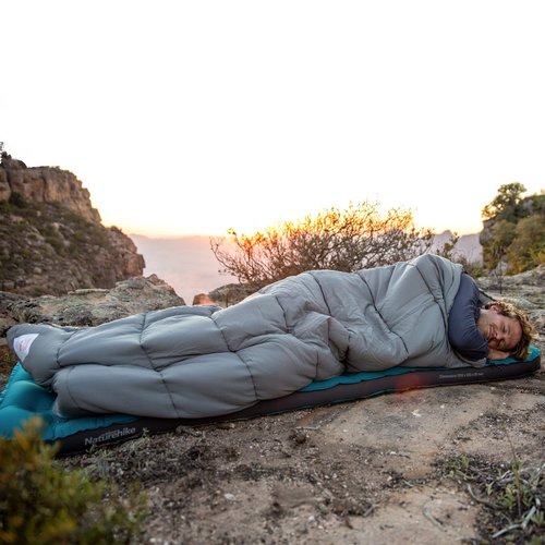 Naturehike Sleeping Bags Hollow Cotton M180 Green Left Zipper