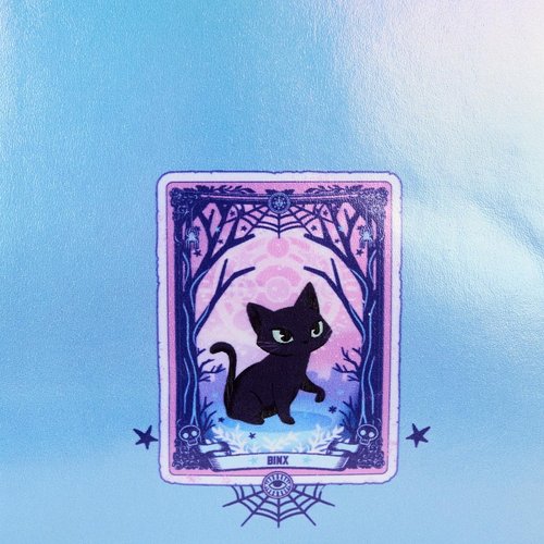 Loungefly Hocus Pocus Tarot Card Binx Iridescent Mini Backpack