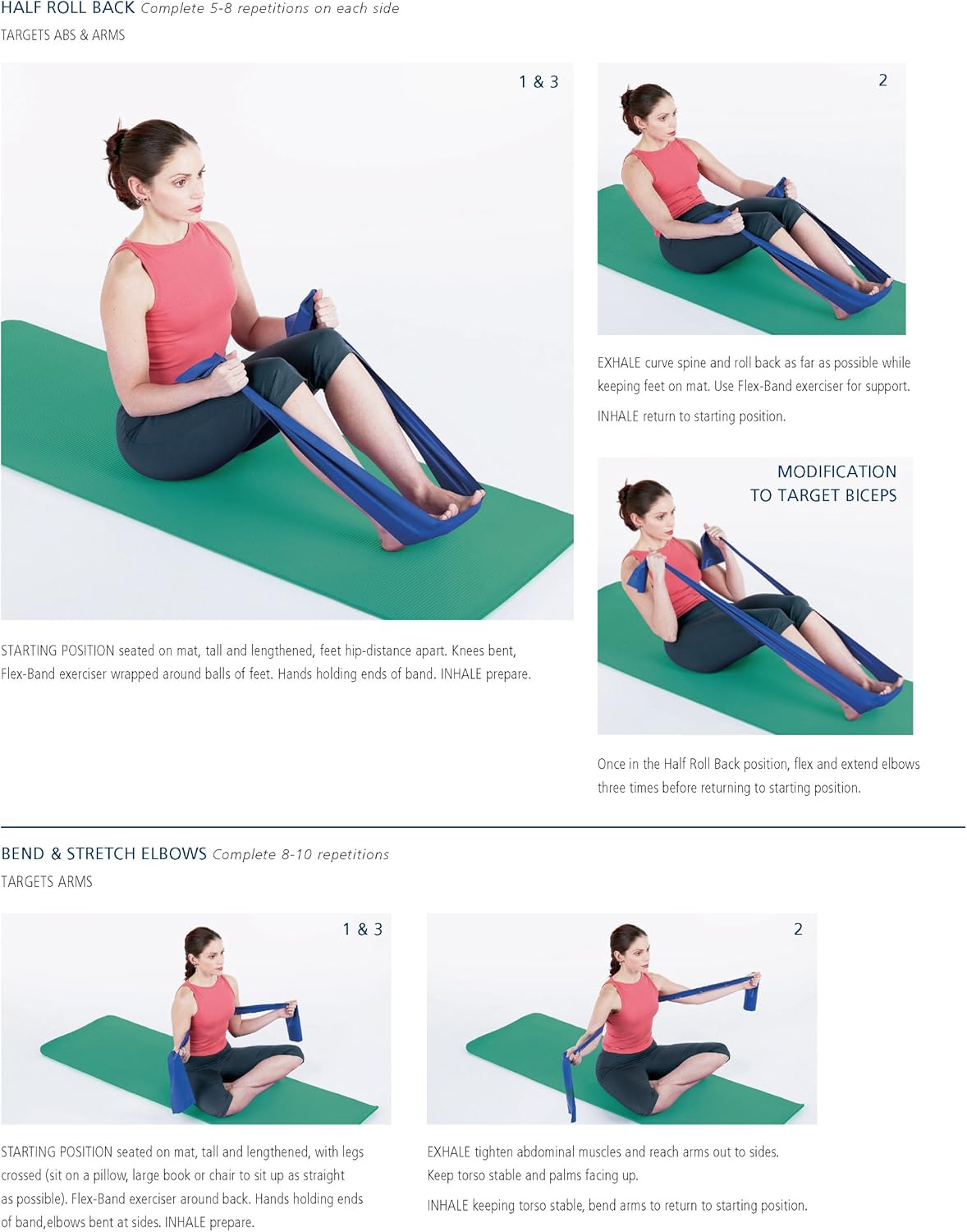 Non-Latex Flex-Band for Pilates - STOTT PILATES Resistance Training Tool