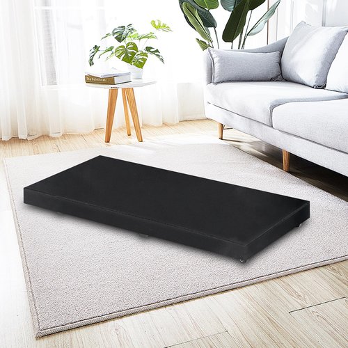 Klmnop Walking Pad Cover, Waterproof and Dustproof Under Desk Treadmill Cover, Fit for 54-57 Inch Portable Folding Treadmill Home & Office(Black)