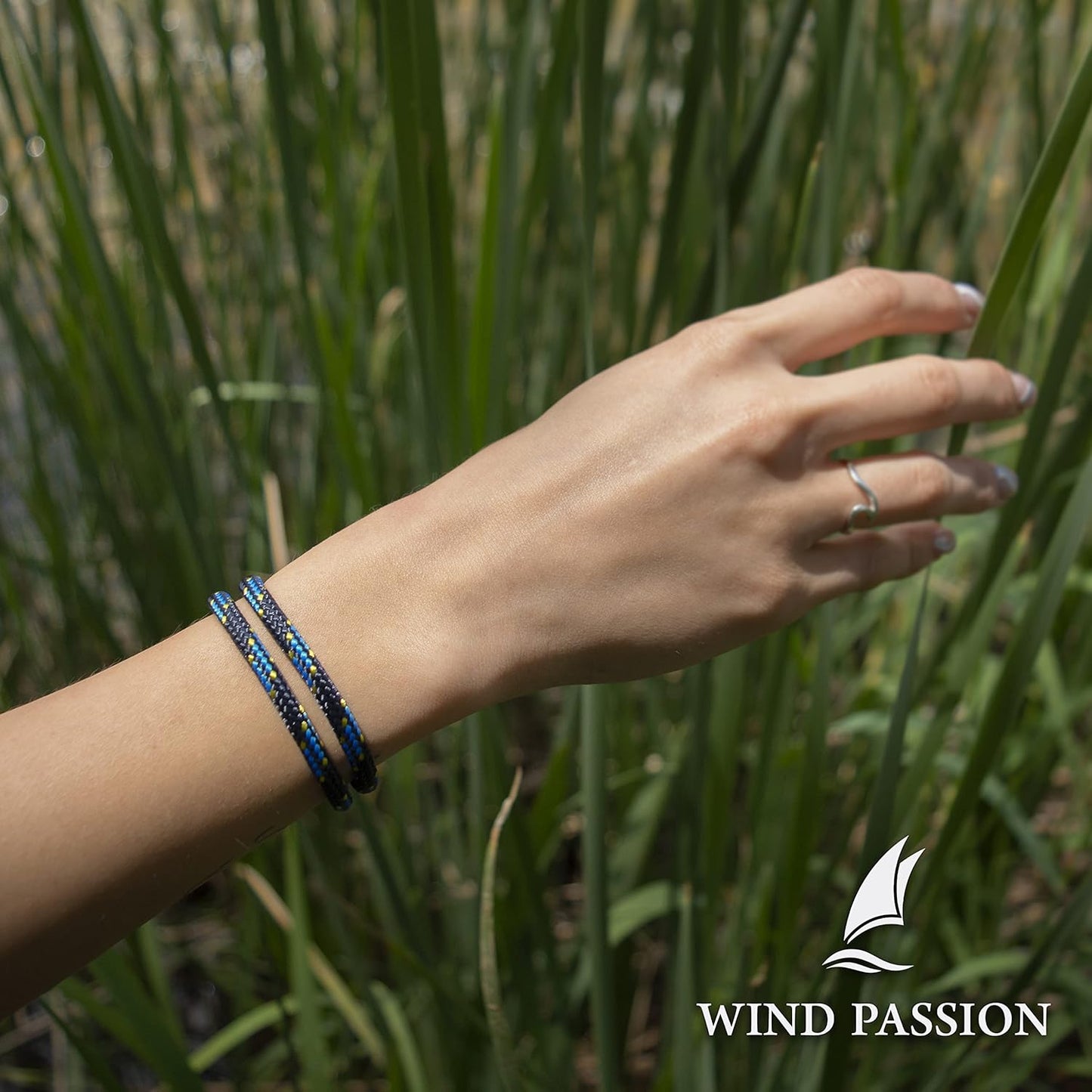 Wind Passion - Rope Bracelet for Men & Women - Adjustable Sailors Knot Paracord Bracelet - Waterproof & Sturdy