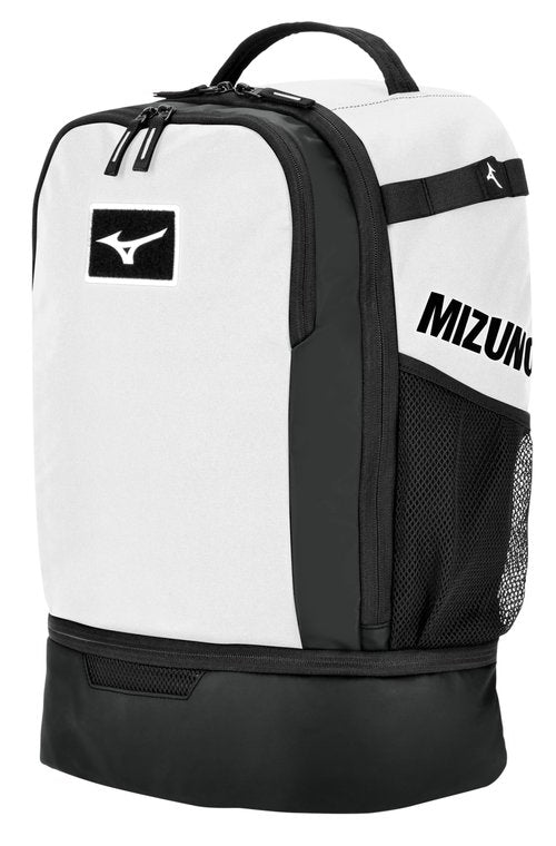 Mizuno Crossover Backpack 25 | White/Black