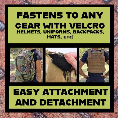 Black Tactical Owl Night Hunter Watcher Morale PVC Patch - Compatible with Velcro Patches for Hats, Tactical Accessories, Military Backpacks