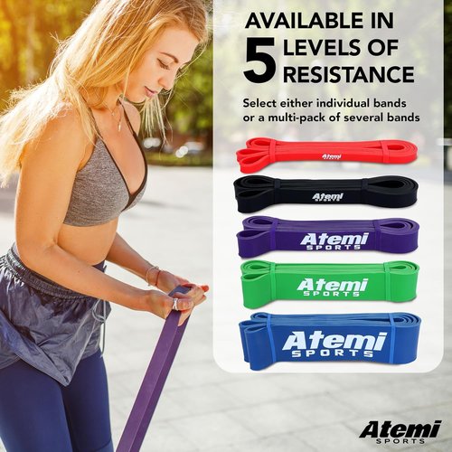Exercise Bands for Working Out | Long Resistance Pull Up Bands for Men & Women | Workout Resistance Loop | Gym Elastic Band for Workouts, Calisthenics, Crossfit and Physiotherapy