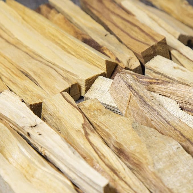 A-Grade Premium Palo Santo Sticks from Peru - Palo Santo Incense - Palo Santo HolyWood Smudge Sticks for Cleansing, Smudging, Meditation and Purification (Palo Santo 1/4Pound)