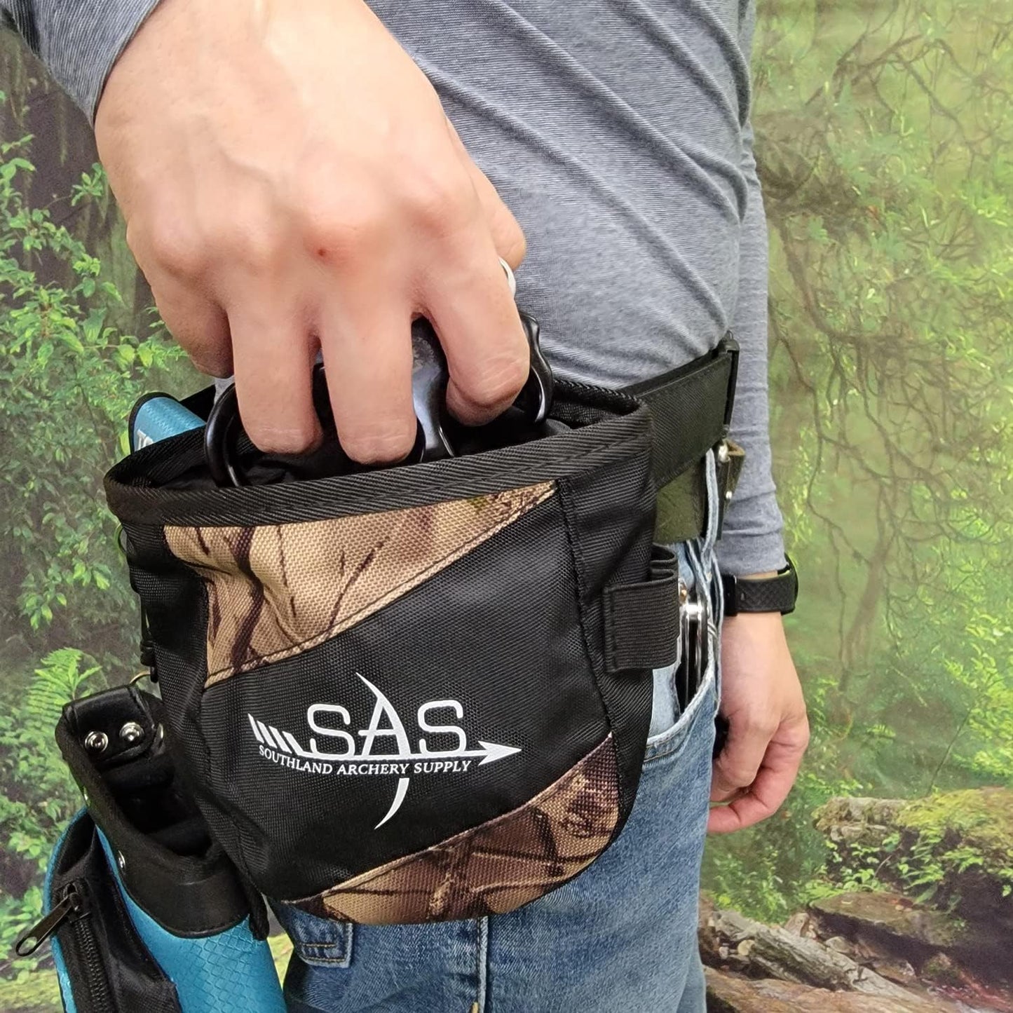 Southland Archery Supply SAS Release Aid Pouch Bag Belt Holder