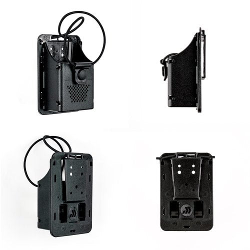 Hero's Pride Edge Radio Holder - Chicago PD Two Way Radio Holster for Duty Belt Up to 2.5" Wide - Police Radio Case Mounts on Duty Belt - Injection Molded Polymer Construction