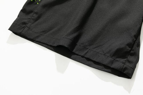 FoxQ Mens Quick Dry Athletic Running Shorts with Pockets Lightweight Workout Shorts for Sports Gym Basketball Hiking Black,3XL