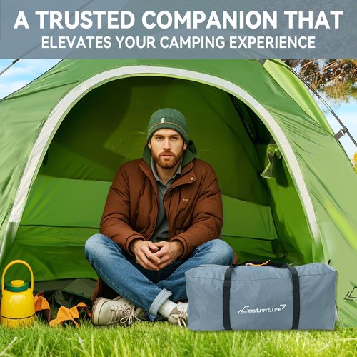 Clostnature Tent Storage Bag for Camping- Large Tent Carry Bag Replacement, Waterproof Luggage Duffle Bag for Travel, Sports, Folding Compact Camping Essentials for Hiking, Picnic, Travel