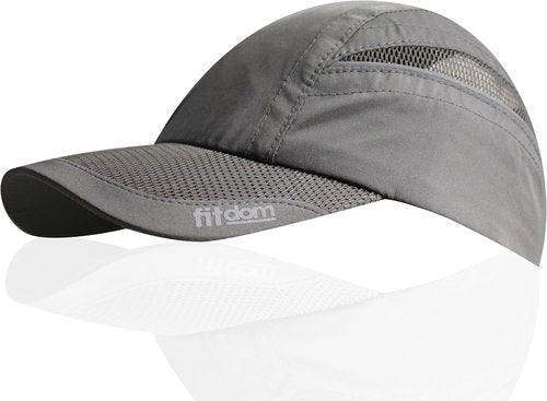 Fitdom Lightweight All Sports Cap Perfect Hat for Running, Hiking, Tennis, Golf
