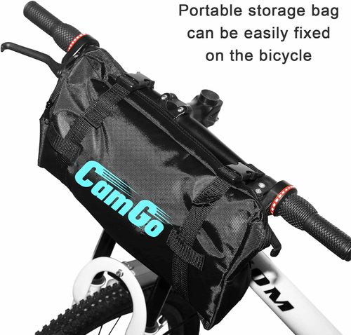 CamGo 26 Inch Folding Bike Transport Bag - Waterproof Bicycle Travel Case Carrier Bag for Train Air Travel