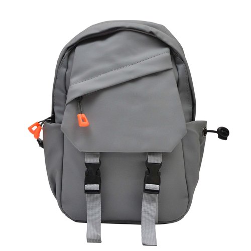 Nupouch Venture Sling Bag for Men and Women - 11.5x9.5x3.5 Light Grey Womens and Mens Crossbody Bag with Zippered Pockets
