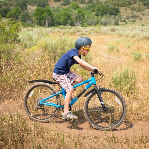 Oumers Kid's Portable Bicycle Fenders for 12/14In and 16/18In Wheels,Adjustable Bicycle Mudguard Easy Install Cycling Mudguard Children's Bike Fenders Sturdy Front and Rear Mud Guard