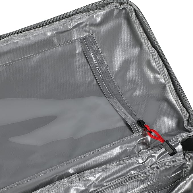 KITBRIX Large Gym Bag - Waterproof Sports, Travel & Outdoor Duffle Bag - Kit & Equipment Bags for Football, Soccer, Swimming, Cycling, Running, Triathlon, Baseball, Hockey - Gray