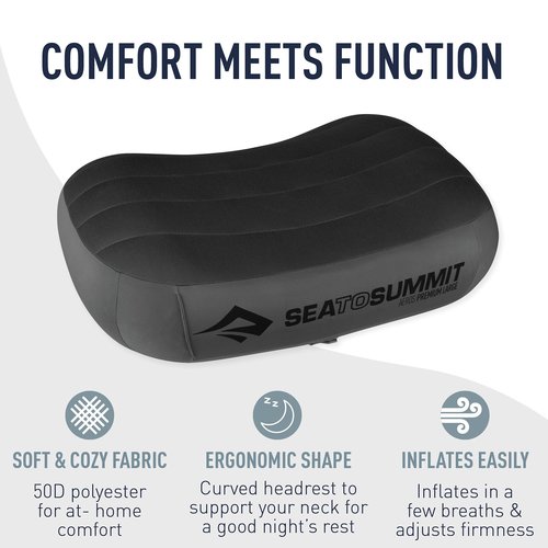 Sea to Summit Sleep System: Camp Plus SI Mat and Aeros Premium Pillow