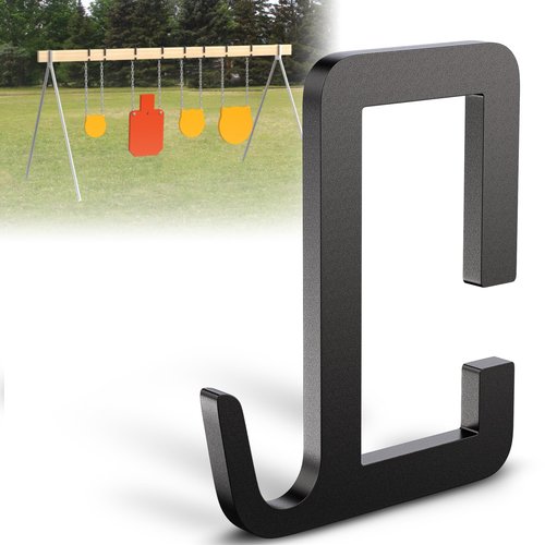 POOWEE 2x4 Target Hanger - Ar500 2x4 Target Stand Brackets, Plate Hangers,Ar500 Plate Shooting Bracket