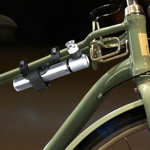 Bestookits 160psi Mini Bicycle Pump High-Pressure Small Portable 7-Shaped Pump Mountain Bike Road Bike