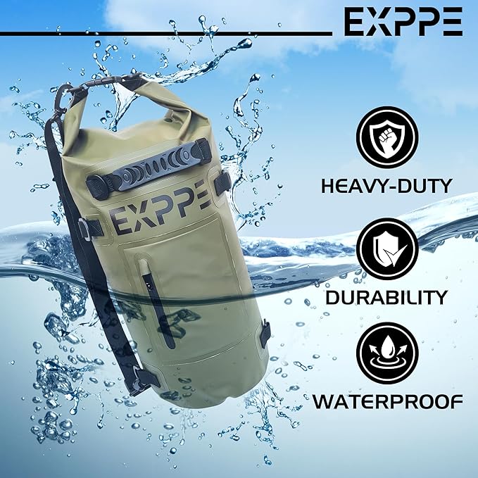 Prepper Gear and Supplies M15 Dry Bag, nuclear survival kit dry bag and gas mask bag dry storage