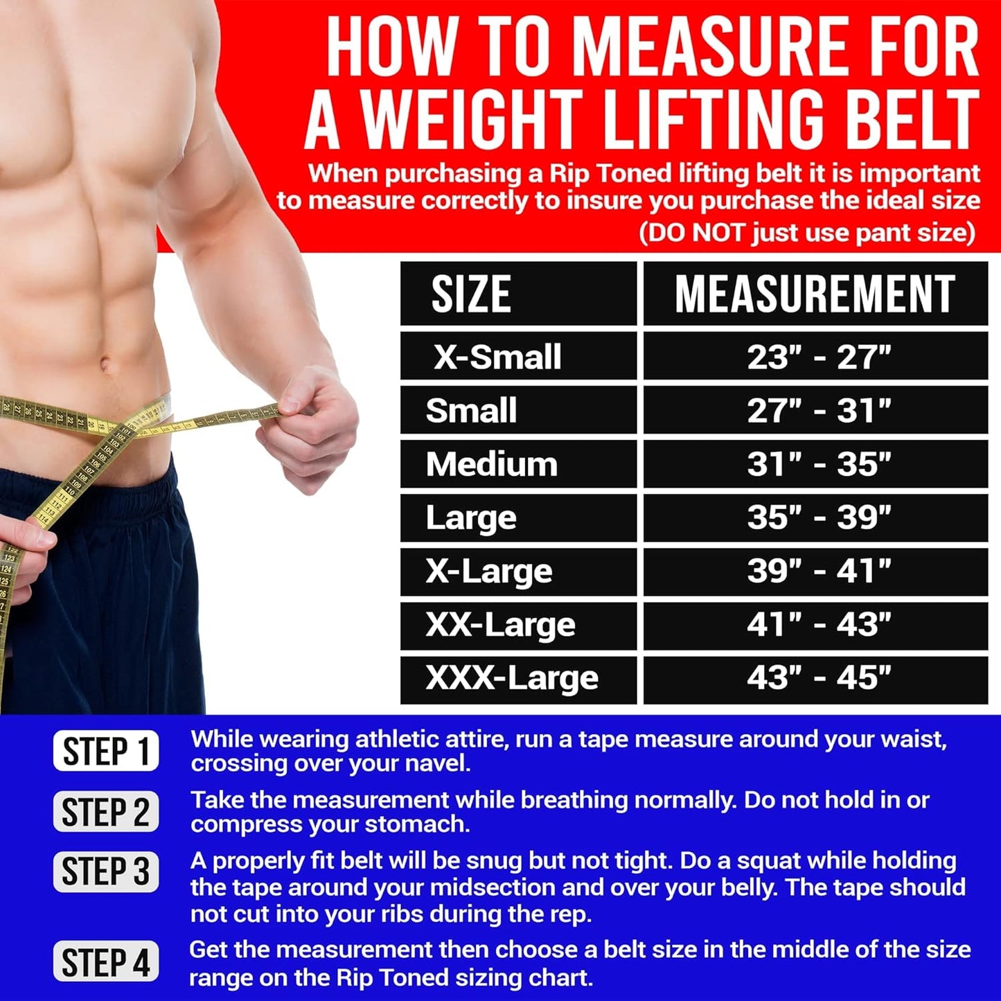 Rip Toned Lever Belt with Bonus Lifting Straps - 4" Leather Weight Lifting & Powerlifting Back Support - 10mm Belt for Strength Training, Xfit, Bodybuilding, MMA