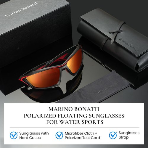Polarized Sunglasses Men Fishing Floating Glasses UV400 Wraparound Water Sports Goggles 1071