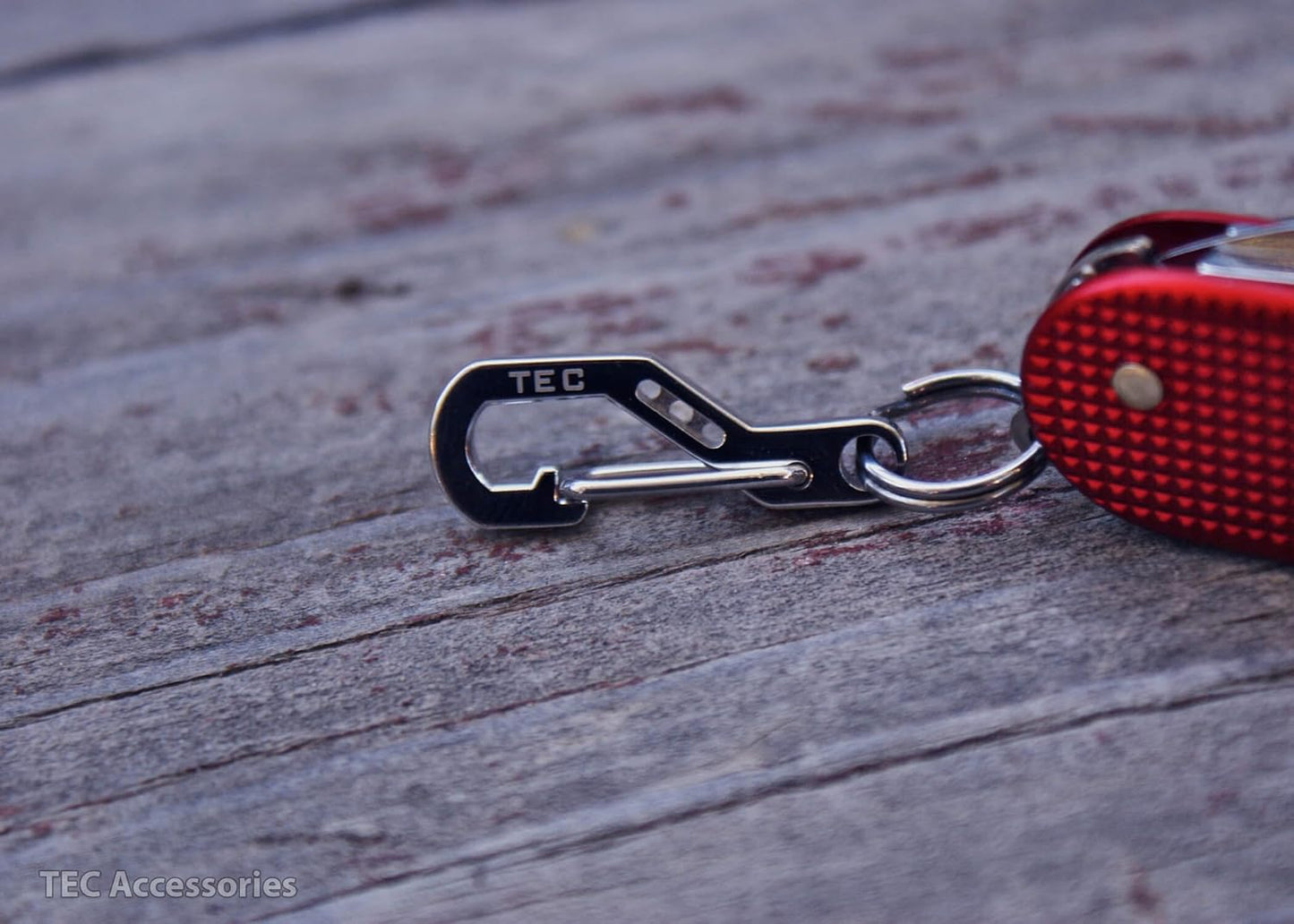 Python Clip - Stainless Steel - Gate Clip - Everyday Carry - Keychain Accessory