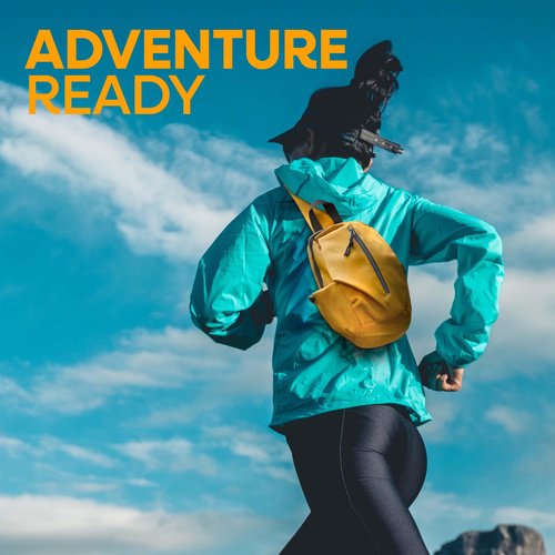 Nupouch Lightweight Yellow Sling Bag for Men and Women - Anti Theft Womens and Mens Crossbody Bag with Reflective Zipper