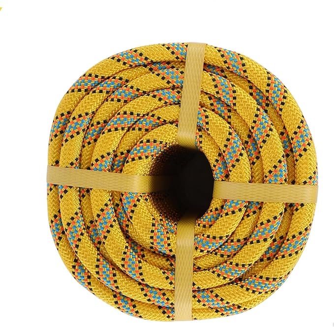Arborist Rope Climbing Rope(1/2in x 150ft) 48 Strands Tree Rope for Climbing Tree Swing Pulling Sailing