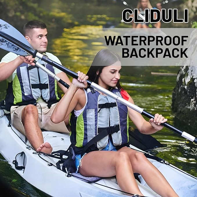American Flag Waterproof Dry Bag - Roll Top Camouflage Backpack 5L/10L/20L Floating, Lightweight for Kayaking, Boating, Fishing, Swimming, Camping with Waterproof Phone Case