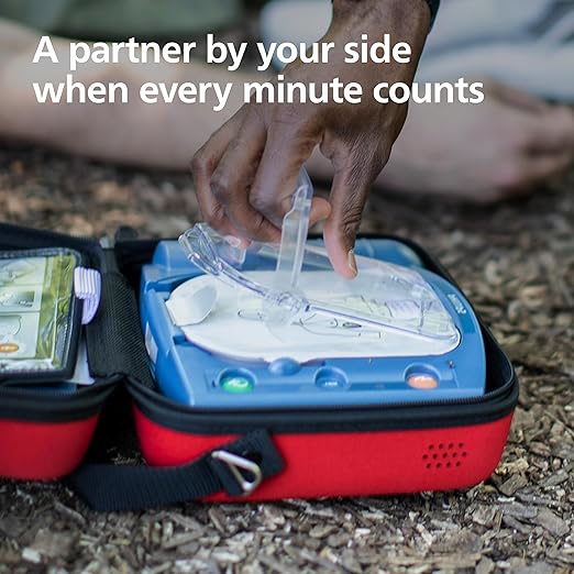 Philips HeartStart Home AED Defibrillator, Value Package M5068A-C04