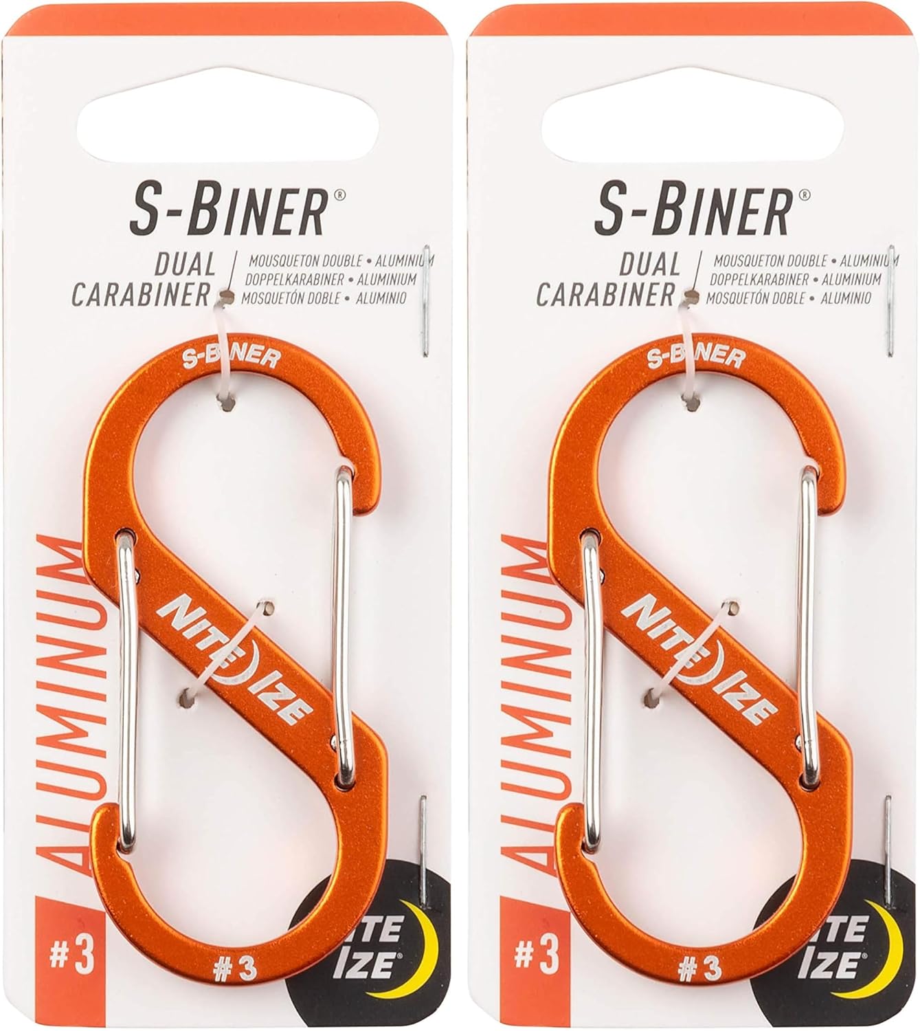 Nite Ize S-Biner Dual Carabiner Aluminum